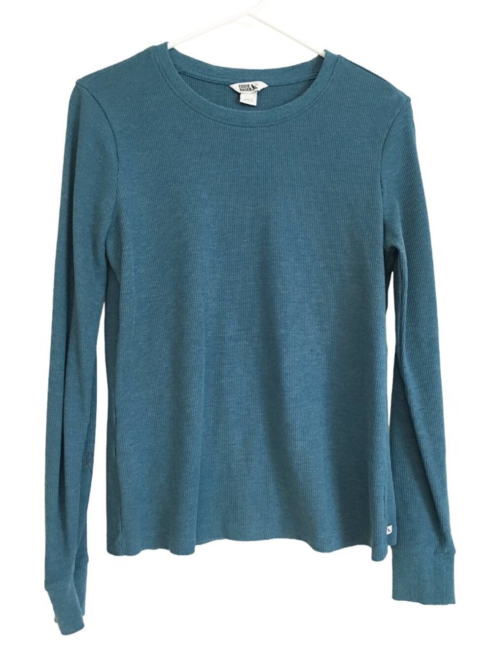 Eddie Bauer Teal Women's Long Sleeve Thermal Size L